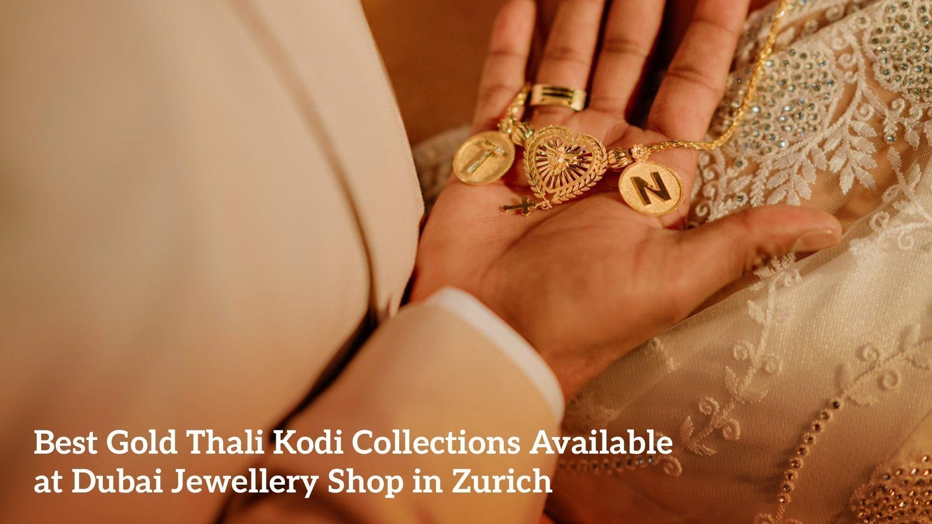 Best Gold Thali Kodi Collections Available at Dubai Jewellery Shop in Zurich