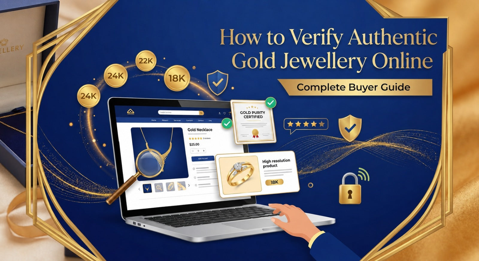 How to Verify Authentic Gold Jewellery Online