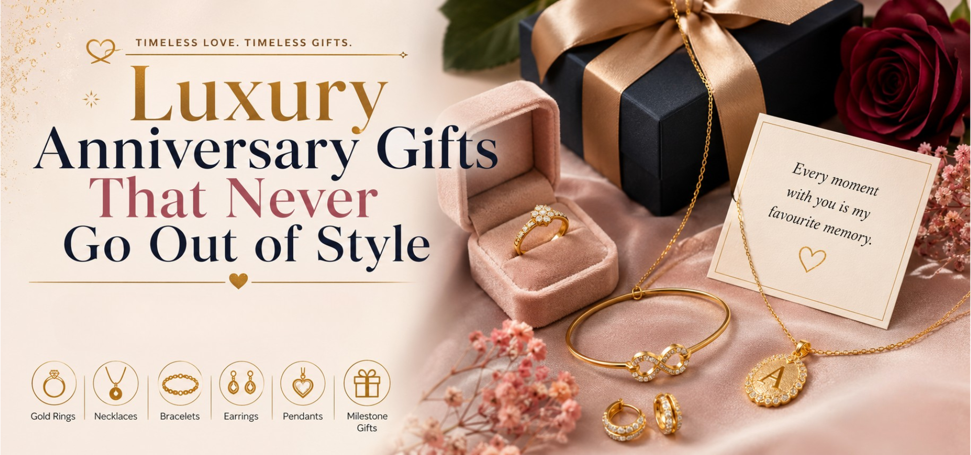Luxury Anniversary Gifts That Never Go Out of Style